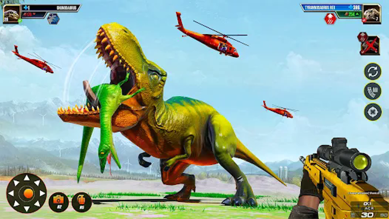 Dinosaur Hunting Sniper Hunter Image