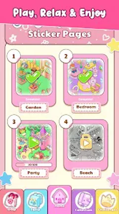 Sticker Puzzle Book screenshot