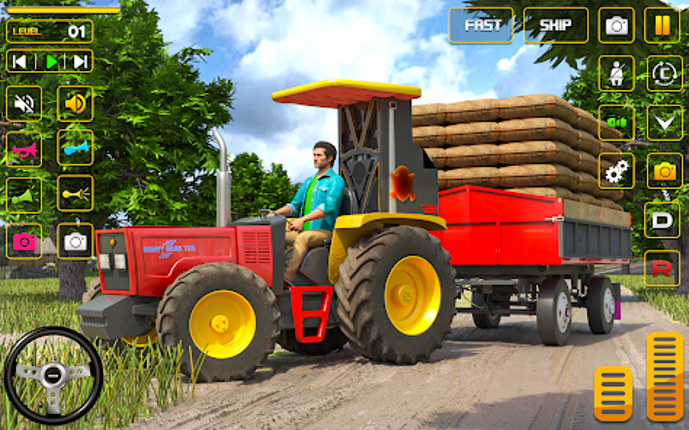 Farming Tractor Game Simulator screenshot