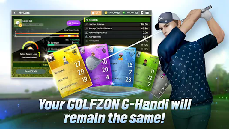 GOLFZON M:NEXT ROUND screenshot