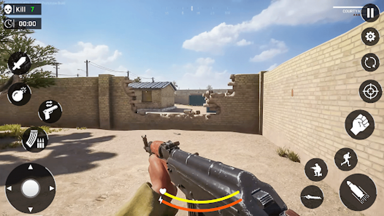 Gun Strike Offline Shooting 3D Image
