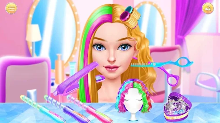 Hair Stylist Nail Salon Games Image