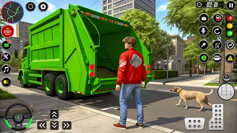 Garbage Truck Simulator Games screenshot