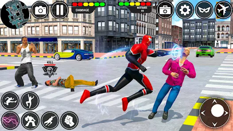 Rope Hero Spider Hero Man Game Image