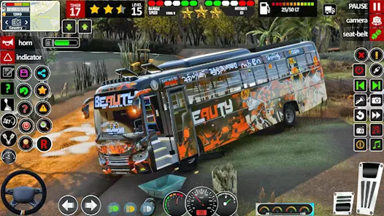Offroad Bus Driving 3D Game screenshot