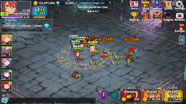 Knight Maidens: Idle RPG Image