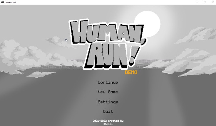 Human, run! Image