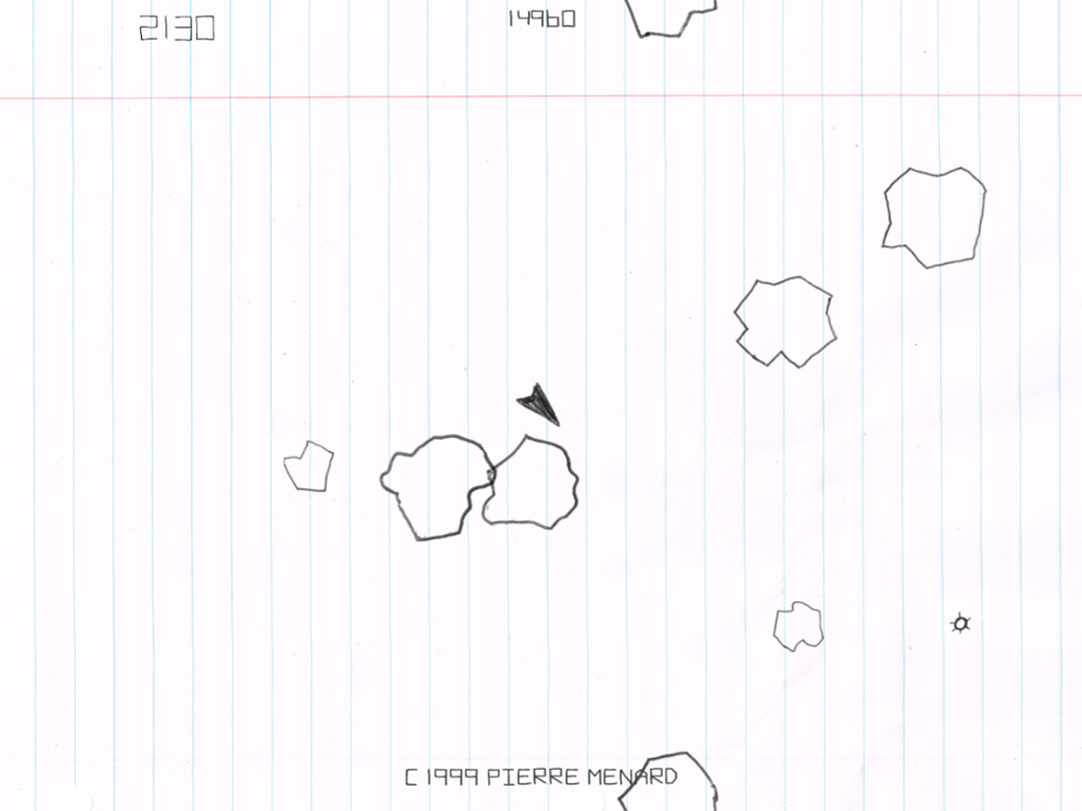 Games like Pierre Menard's The Asteroids