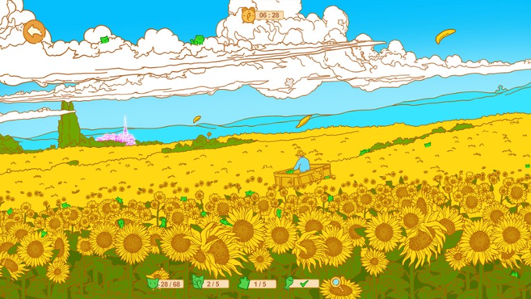 Hidden Cats and Van Gogh Image