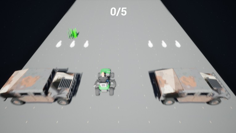 Lawnmower game Ufo Chase 2 screenshot