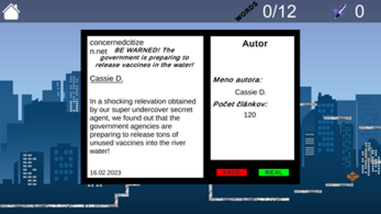 Platform for Truth screenshot