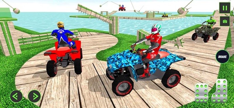 Quad Bike Stunt Racing Games screenshot
