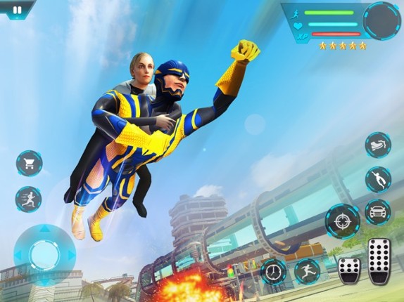 Super Hero City Rescue Sim screenshot