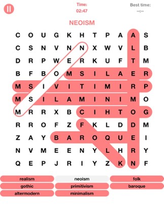 Word Search - Spot the Hidden Words Puzzle Game Image
