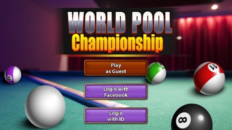 World Pool Championship screenshot