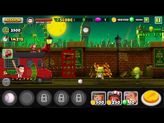 Zombie VS Slugger screenshot