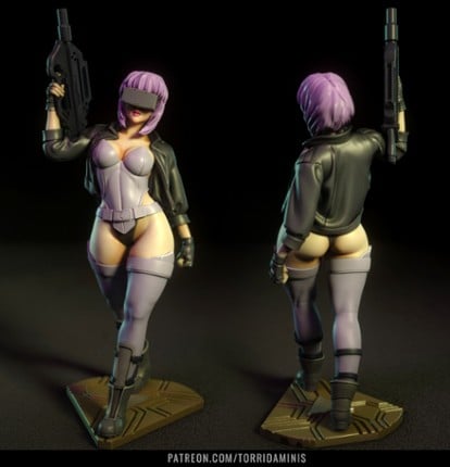 202108 - Major Motoko Kusanagi Game Cover