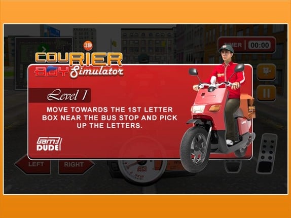 3D Courier Boy Simulator - Best courier, postal service and rider simulation game screenshot