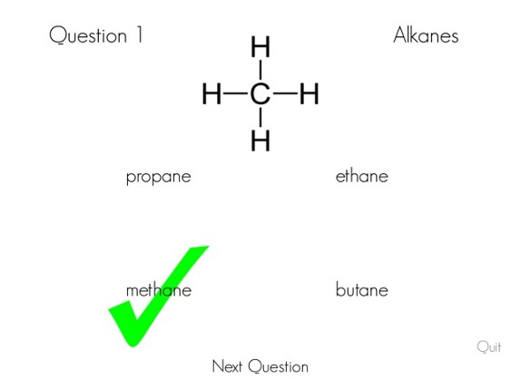 Basic Organic Chemistry Symbols Quiz Image