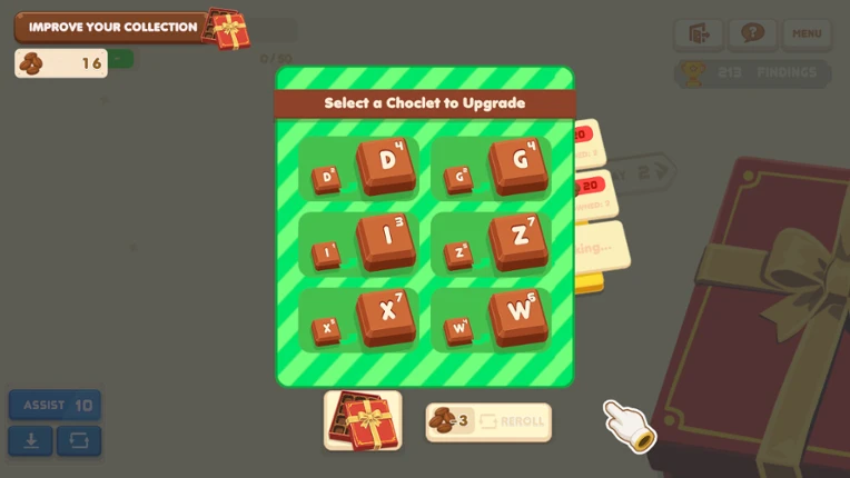 Chocoletters screenshot