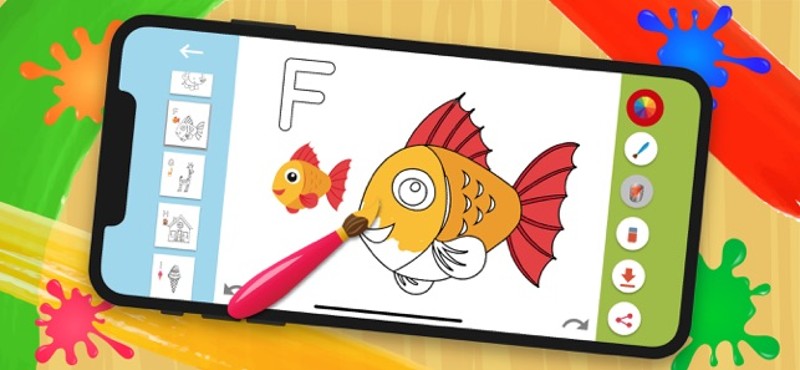 ColorFun Coloring Book screenshot