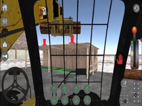 Crane and Loader Vehicle Sim Image