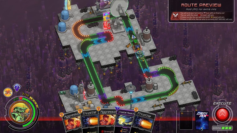 Deck RX: The Deckbuilding Racing Game screenshot