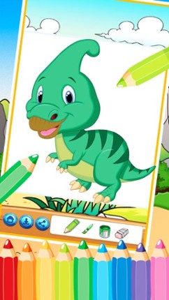 Dinosaur Coloring Book 3 - Dino Color for kid screenshot