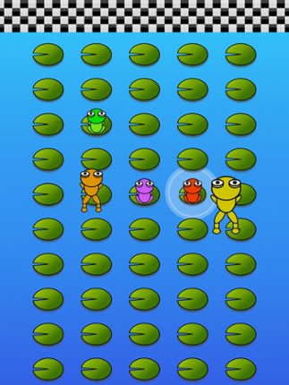 Frog Races, for babies. Image