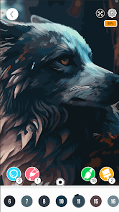 Oil Painting Color By Number screenshot