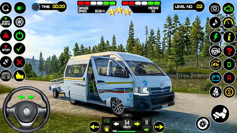 City Van Game Simulator 3D Image