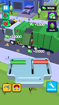 Garbage Truck 3D Image