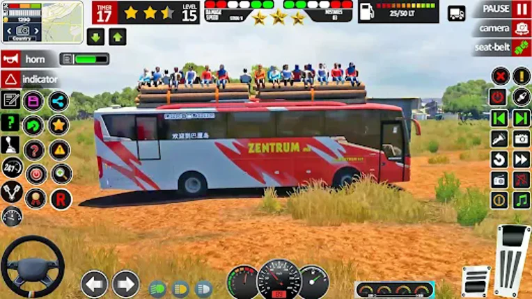 Offroad Bus Driving 3D Game screenshot