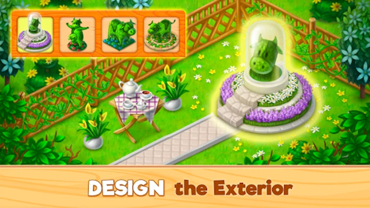 Granny’s Farm: Match-3 screenshot