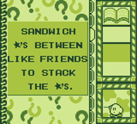 Kirby's Star Stacker Image