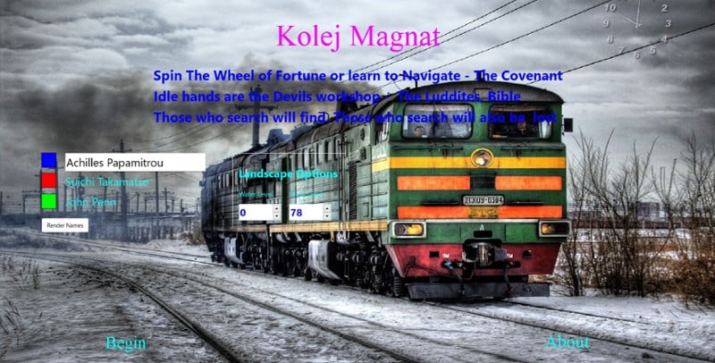 Kolej Magnat Game Cover