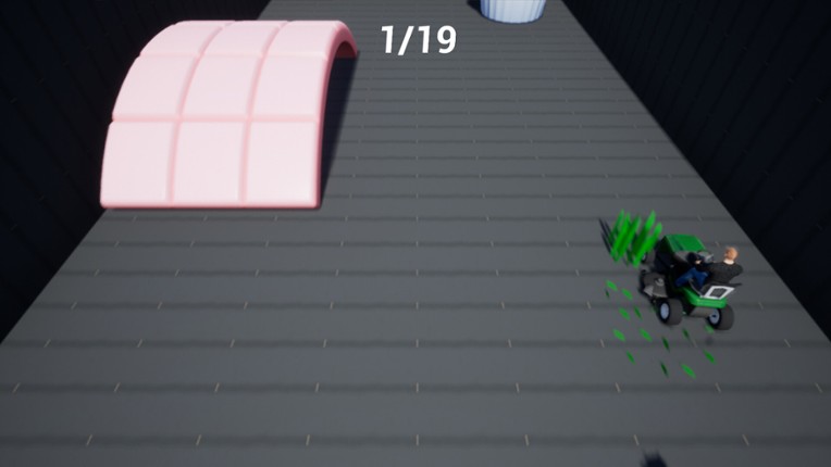 Lawnmower game Ufo Chase 2 screenshot