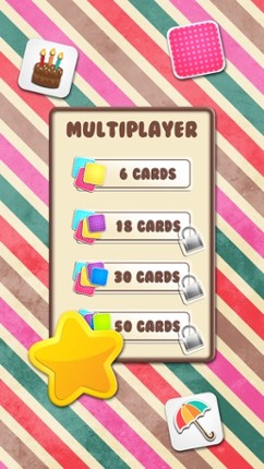 Memo Boost & Card Match – Memory Improving Game for All Age.s with Cute Pic.s and Multi Player Mode screenshot