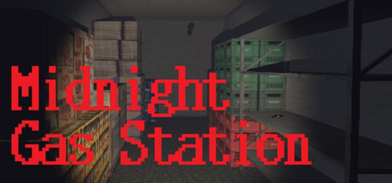 Midnight Gas Station Image