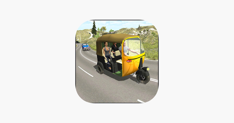 Offroad Tuk Tuk Mountain Climb Game Cover