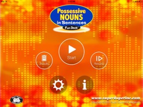 Possessive Nouns in Sentences Fun Deck Image