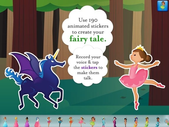 Princess Fairy Tale Maker screenshot