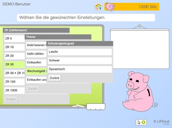 Rechnen mit dem Euro screenshot