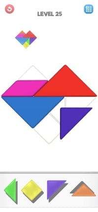 Tangram Puzzle 3D Image