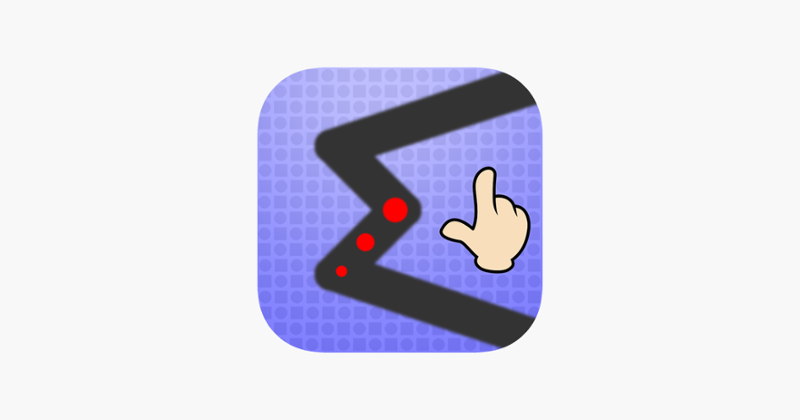 Tap & turn on the zigzag line Image