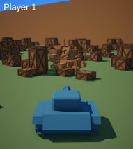 Two Toy Tanks Image