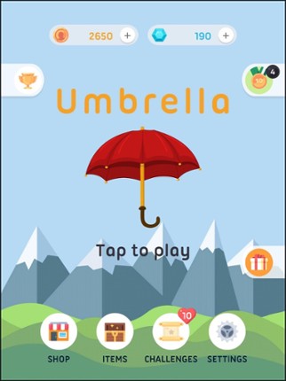 Umbrella - MeepMeepGames screenshot