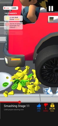 Wheel Smash 3D! screenshot