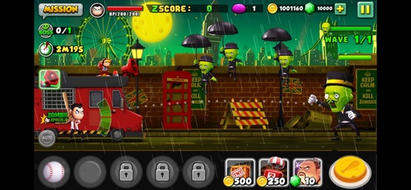 Zombie VS Slugger screenshot