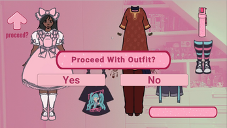 A Normal Dress Up Game screenshot